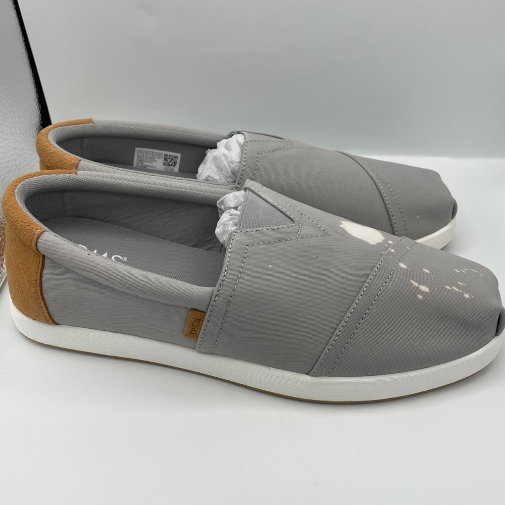 TOMS Alp Fwd men’s slip-on canvas gray sneakers Size 11 - Picture 4 of 13